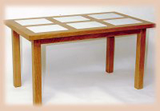 Tisch Holz Porzellan aus der Tischlerei Müller in Mulda